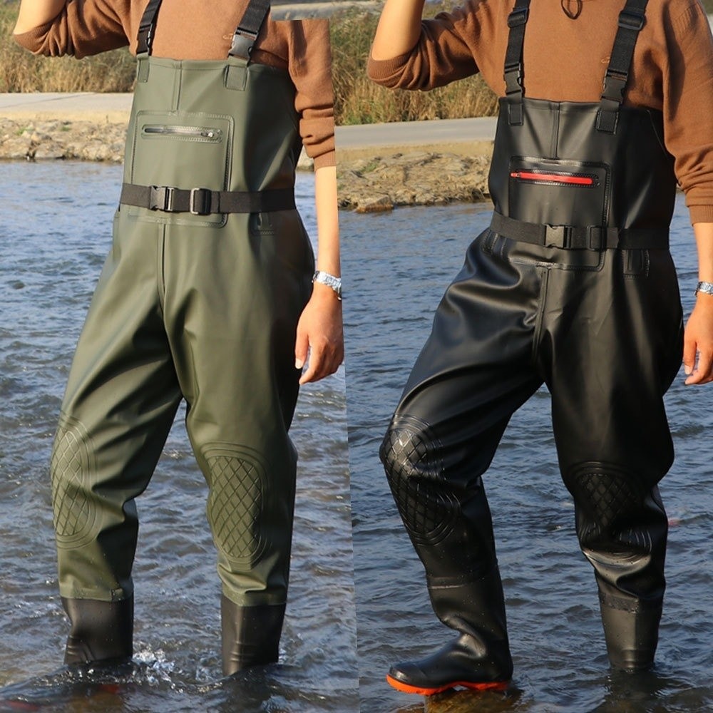 Fishing Pants Waterproof - Tuta da Pesca in PVC Resistente,
