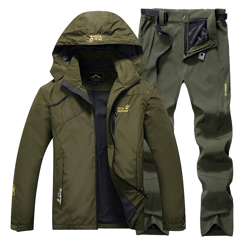 Fishing Pants Waterproof - Tuta da pesca impermeabile Giacca con