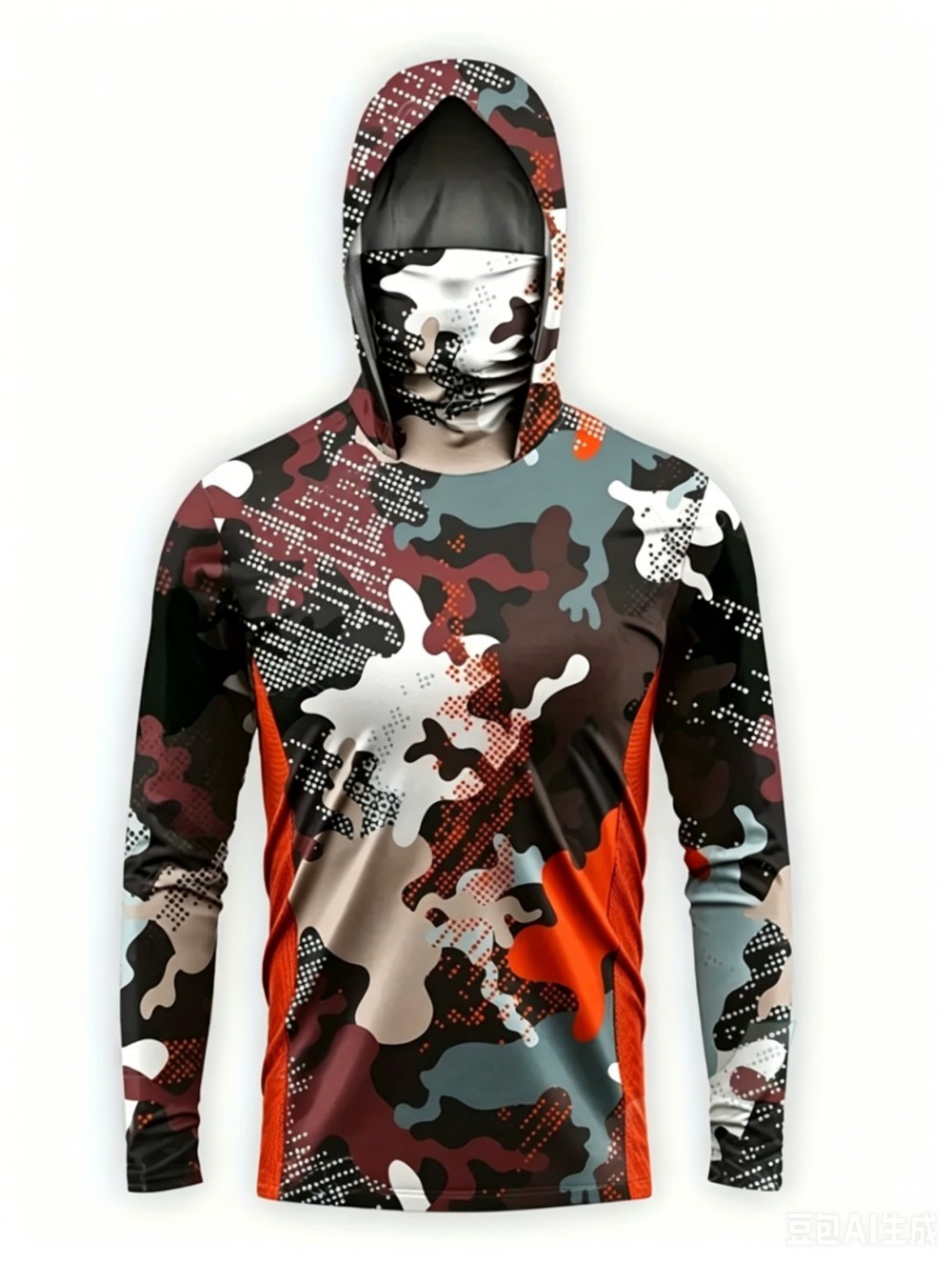 Fishing Hoodie - Felpa da Pesca con Cappuccio e