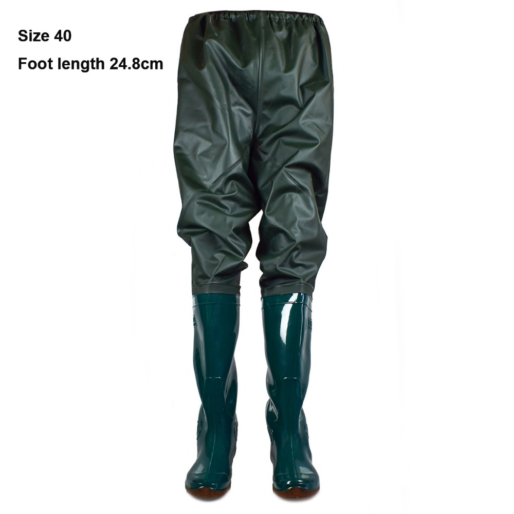 Fishing Pants Waterproof - Pantaloni da Trapianto in PVC, Pantaloni