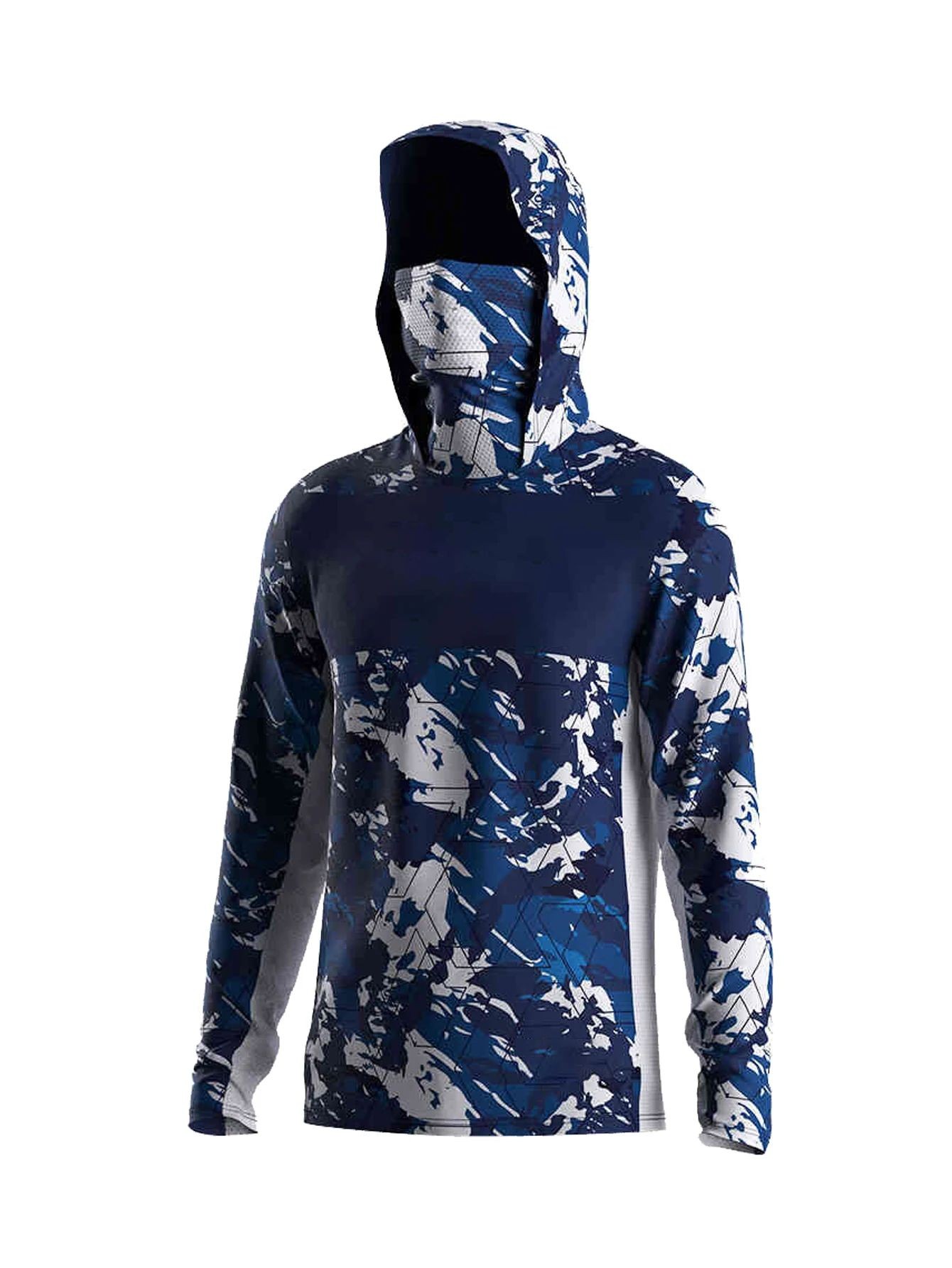 Camicia da uomo a maniche lung - Fishing Hoodie recensione e prezzo