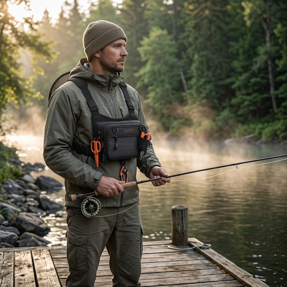 Zaino-gilet da pesca a mosca c - Fishing Vest recensione e prezzo